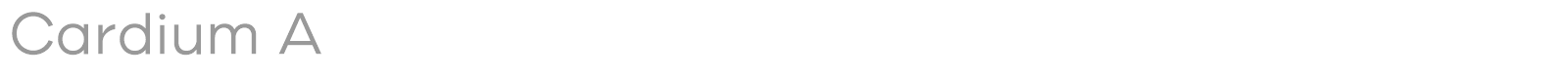 Cardium A font preview